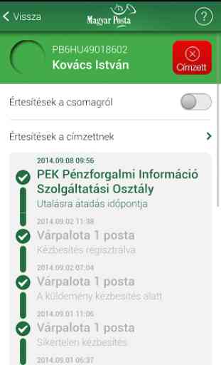 Hungarian Post Application 3