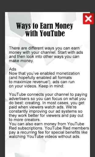 Learn to earn from Youtube 3