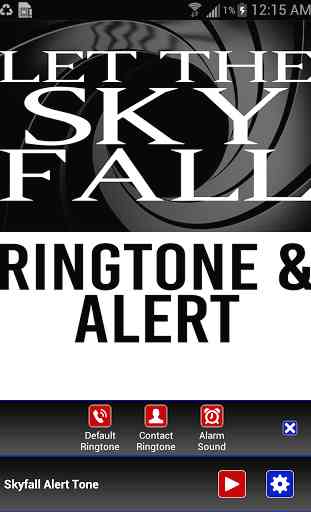 Let The Skyfall Ringtone 2