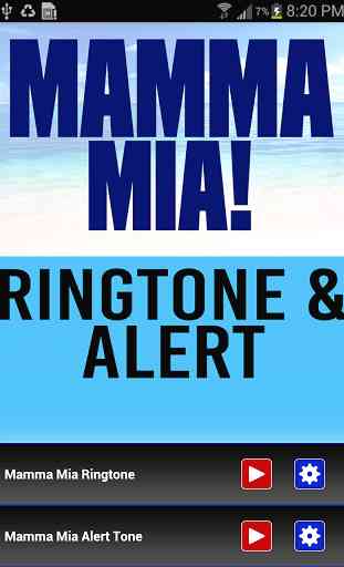 Mamma Mia Ringtone and Alert 1