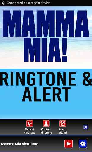 Mamma Mia Ringtone and Alert 2