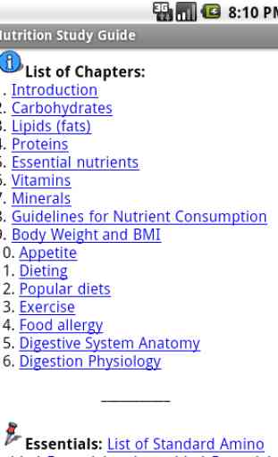 Nutrition Study Guide 1