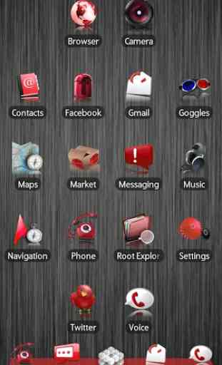Red ADW Theme 1