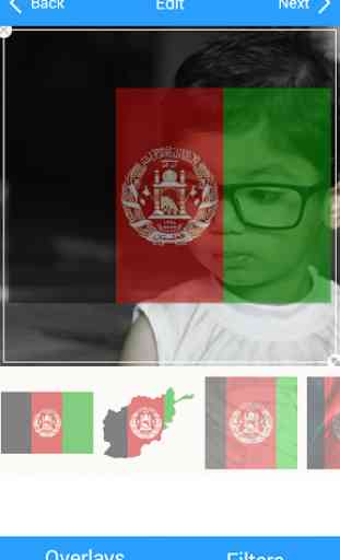 Selfie with Afghanistan flag 4
