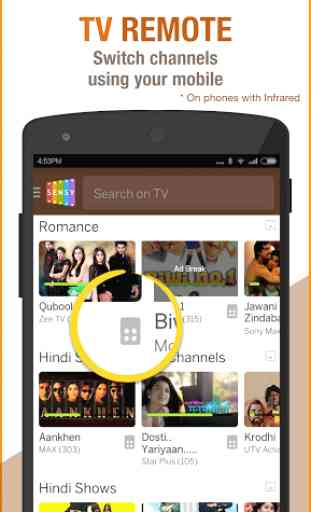 Sensy India TV Guide & Remote 1