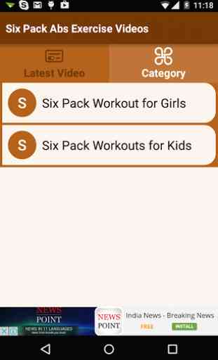 Six Pack Abs Exercise Videos 3
