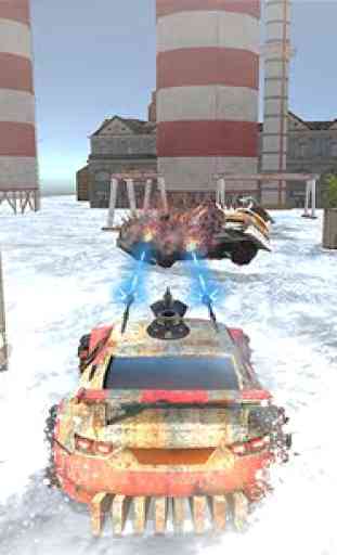 Snow Buggy Car Death Race 3D 2