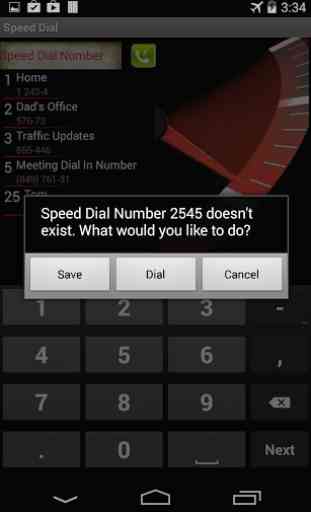 Speed Dial 3