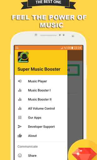 Super Music Booster: Player 1