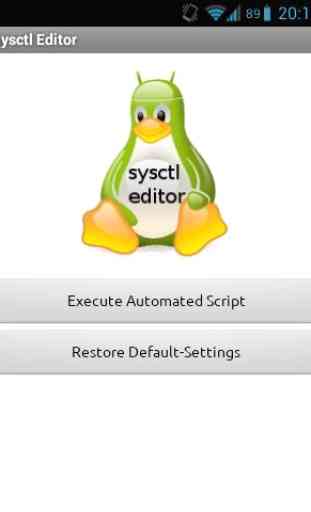 sysctl editor (ROOT) 4