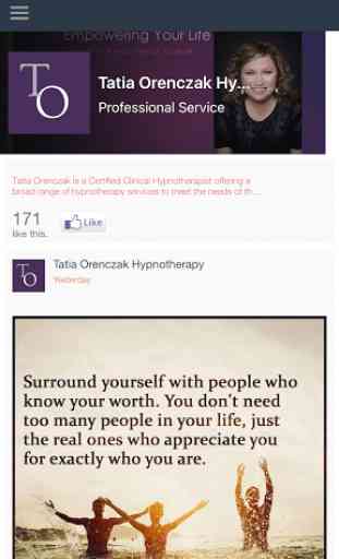Tatia Orenczak Hypnotherapy 2