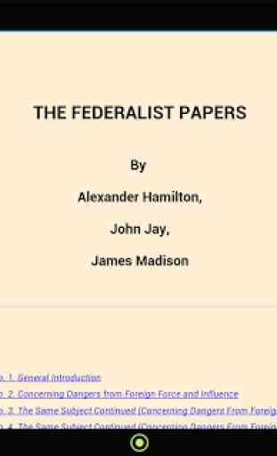 The Federalist Papers 3