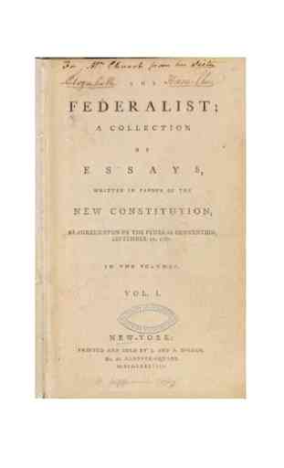 The Federalist Papers audio 1