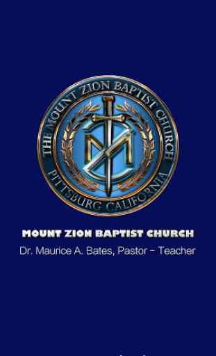 The Mount Zion Baptist Church 1