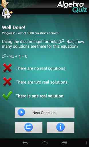 Ultimate Algebra Quiz 3
