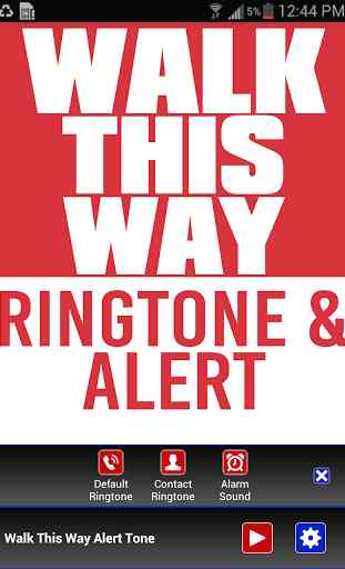 Walk This Way Ringtone & Alert 2