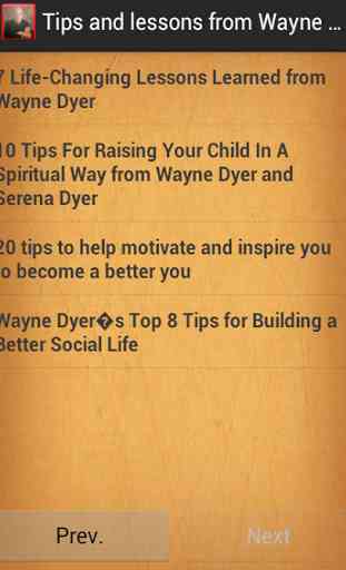 Wayne Dyer: tips and quotes 4