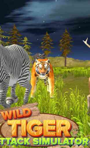 Wild Tiger Attack Simulator 3D 3