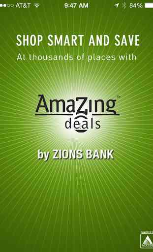 Zions Bank AmaZing Deals 1