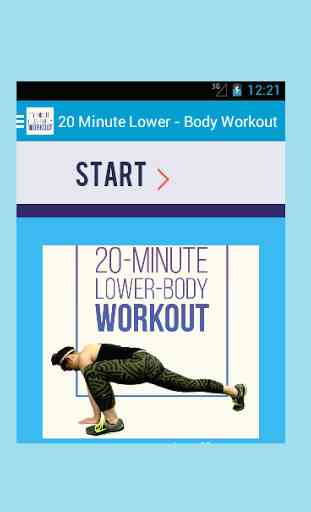 20 Minute Lower - Body Workout 2