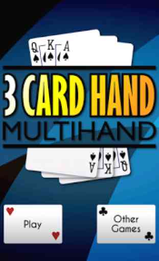 3 Card Poker - MultiHand 1