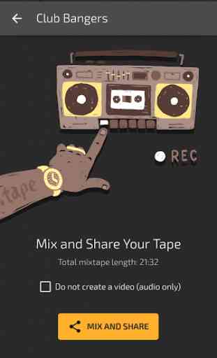 Ace Mixtape: make mixtapes 3
