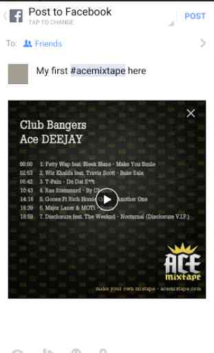 Ace Mixtape: make mixtapes 4