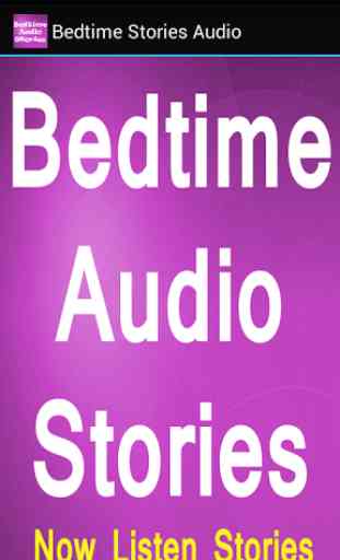 Bedtime Stories Audio 1