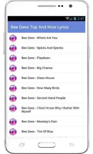 Bee Gees Lyrics 1