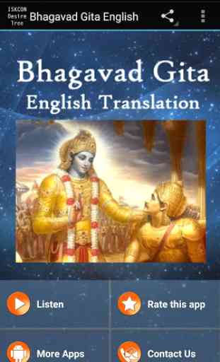 Bhagavad Gita English TKG 1