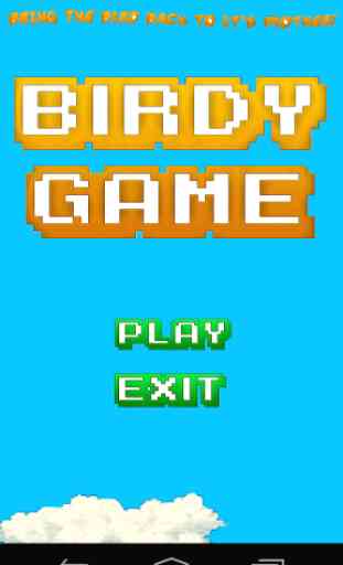 Birdy Game 1