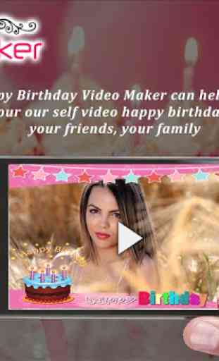 Birthday photo video maker 4