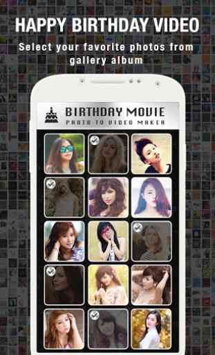 Birthday Video Maker with Song 2