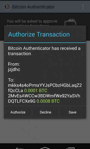 Bitcoin Authenticator 2