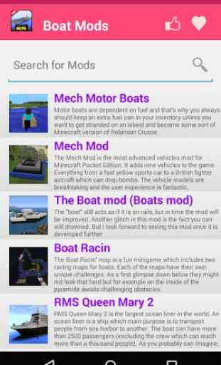 Boat Mod For MCPE. 2