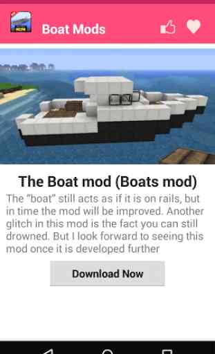 Boat Mod For MCPE. 3