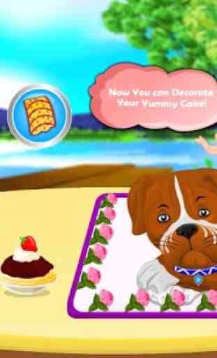 Boxer Dog Cake Cooking Game 4
