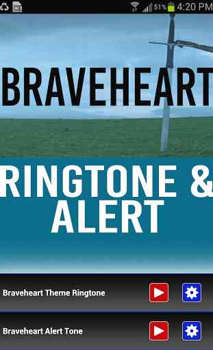 Braveheart Ringtone and Alert 1