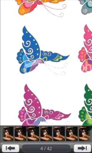 Colorful Butterfly Tattoos 3