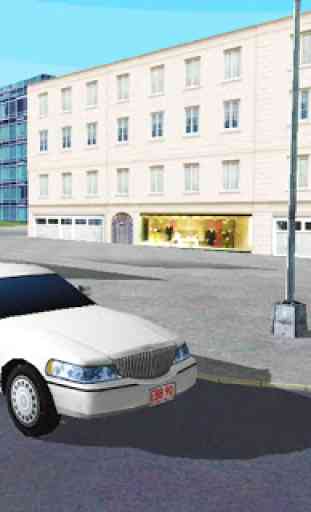 Dubai Limo Taxi Driver Sim 3D 2