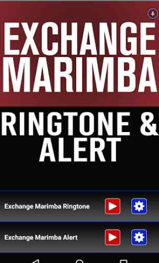 Exchange Marimba Ringtone 1