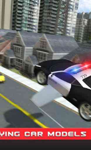Flying Cop Car 3D 1