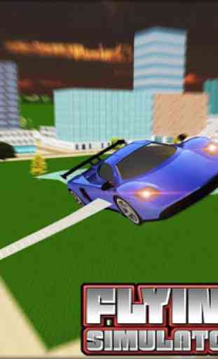 Flying Jet Car Simulator 3D 3