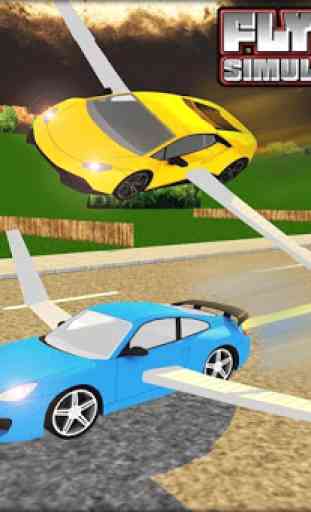 Flying Jet Car Simulator 3D 4