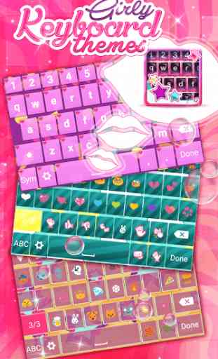 Girly Keyboard Themes 2