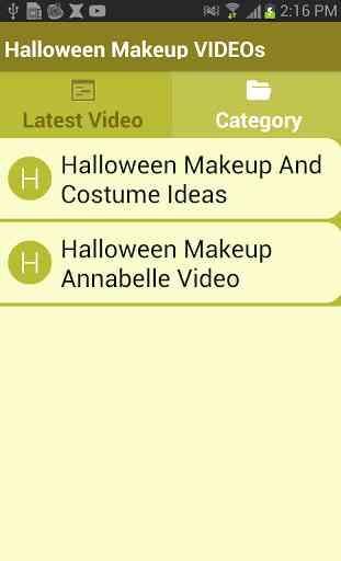 Halloween Makeup VIDEOs 3