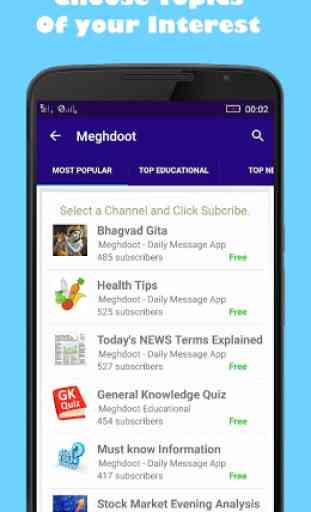 Meghdoot-Messaging Service App 1
