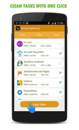 Phone Booster Android Speed up 2