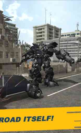 Robot X Ray Warfare 3D 3