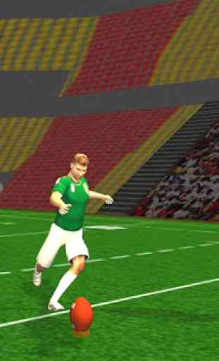 Rugby Flick Kick Shoot 3D 4